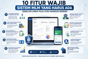 10 Fitur Wajib Sistem MLM yang Harus Ada Sebelum Anda Pilih atau Bangun Sendiri